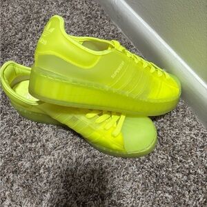 Adidas superstar jelly Neon Yellow Sneakers